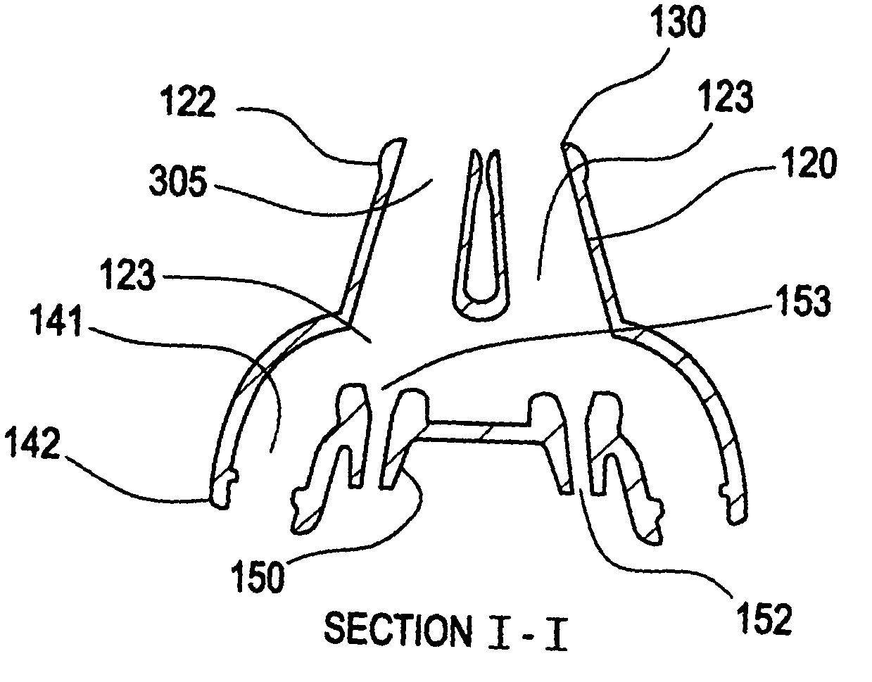 Nasal interface and system including ventilation insert