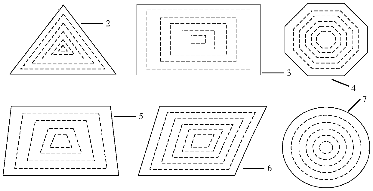 Superstructure with high resonant frequency and thermal mismatch zero warping and determination method thereof