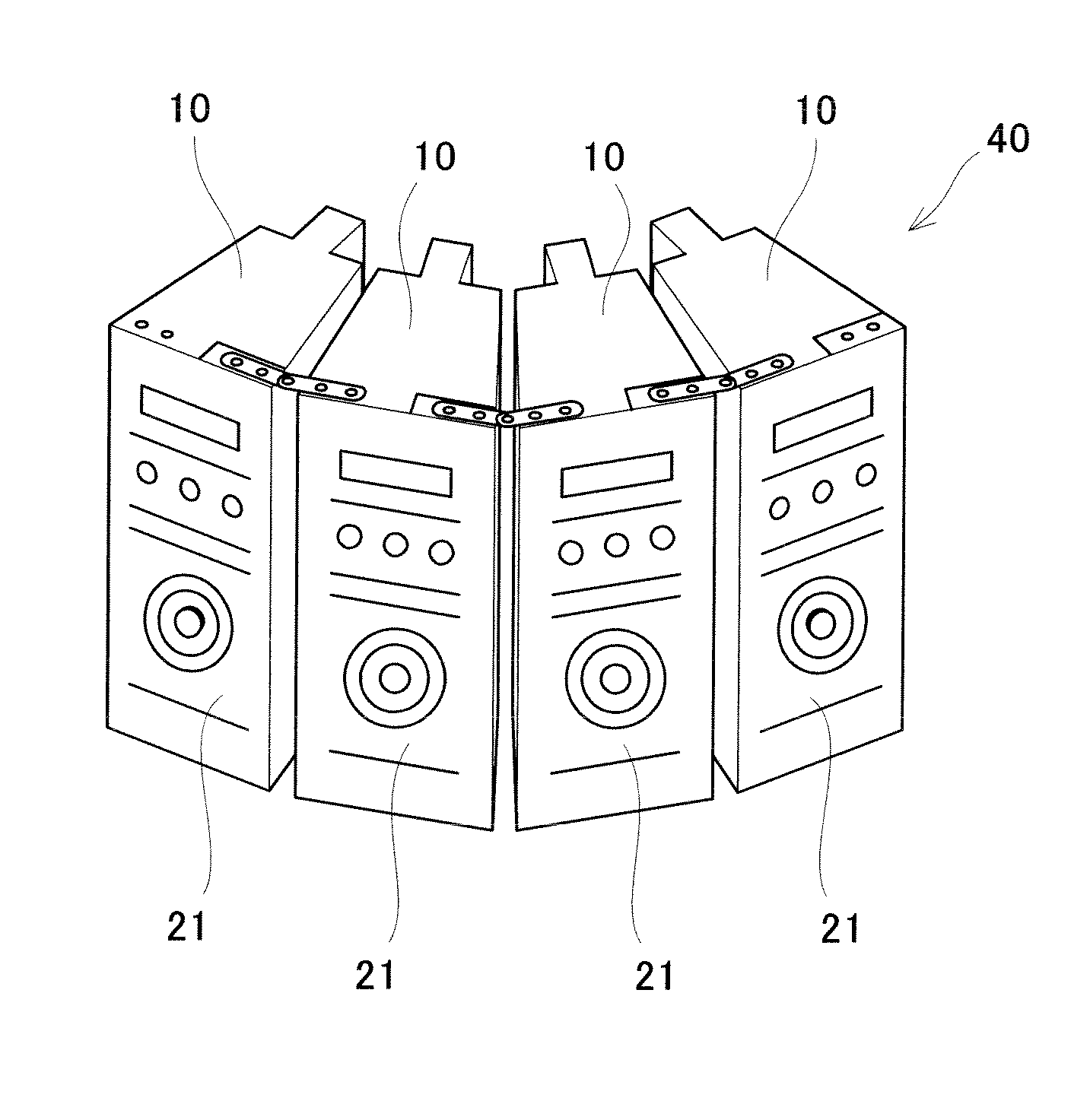 Speaker system and speaker cluster system