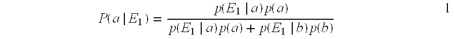 Determination of the presence of closely spaced targets