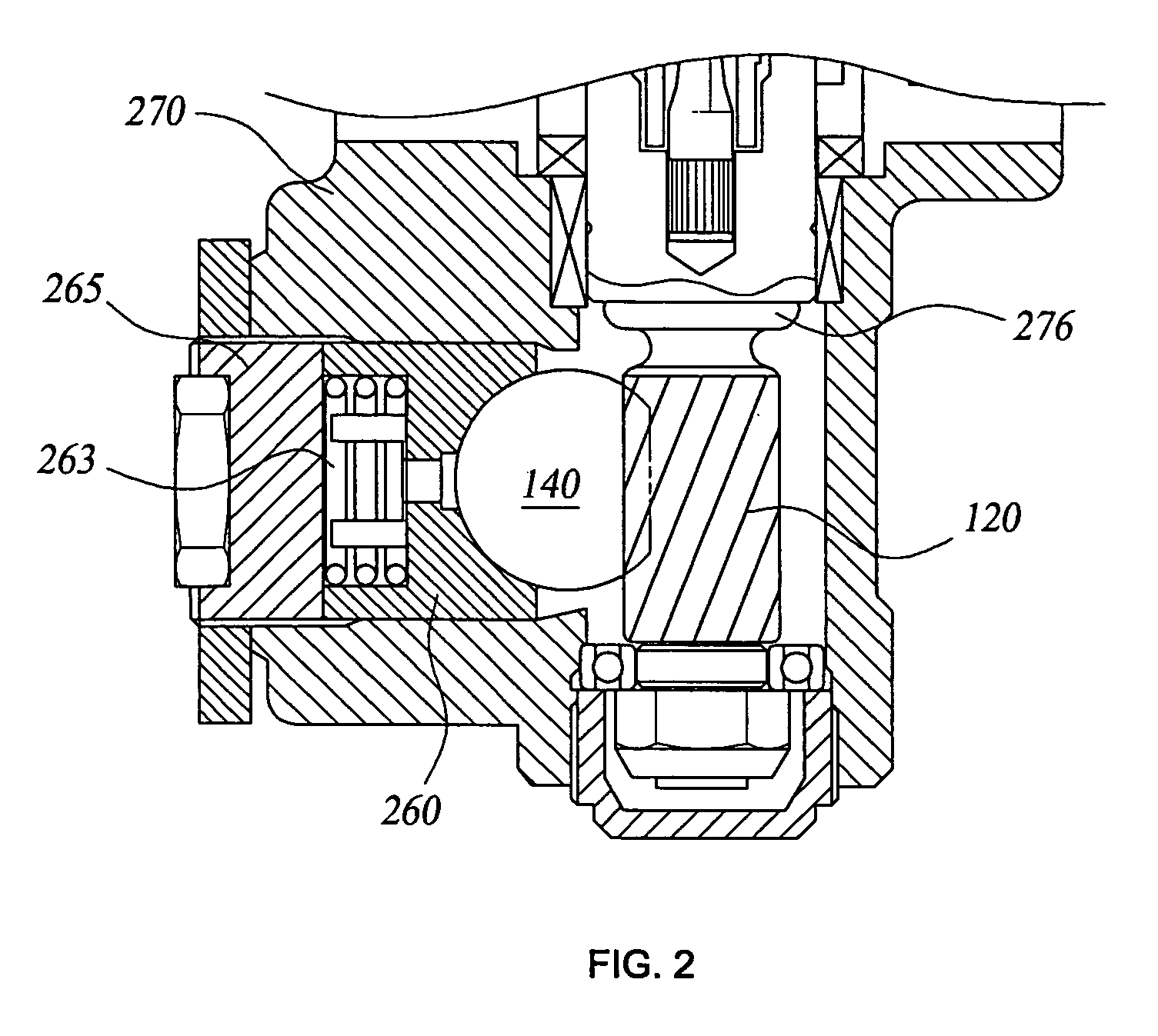 Apparatus for automatically adjusting clearance of support yoke