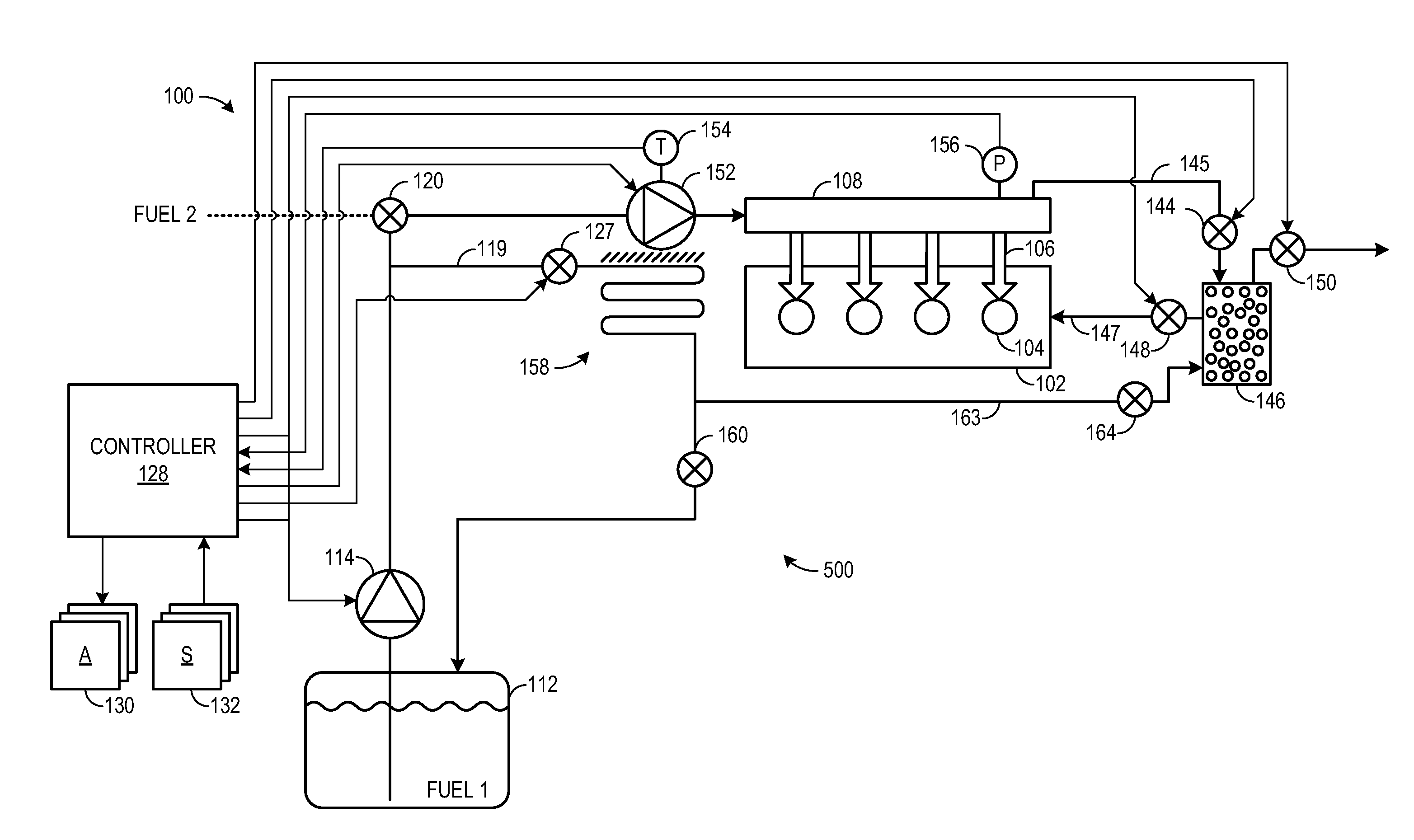 Approach for controlling fuel flow with alternative fuels