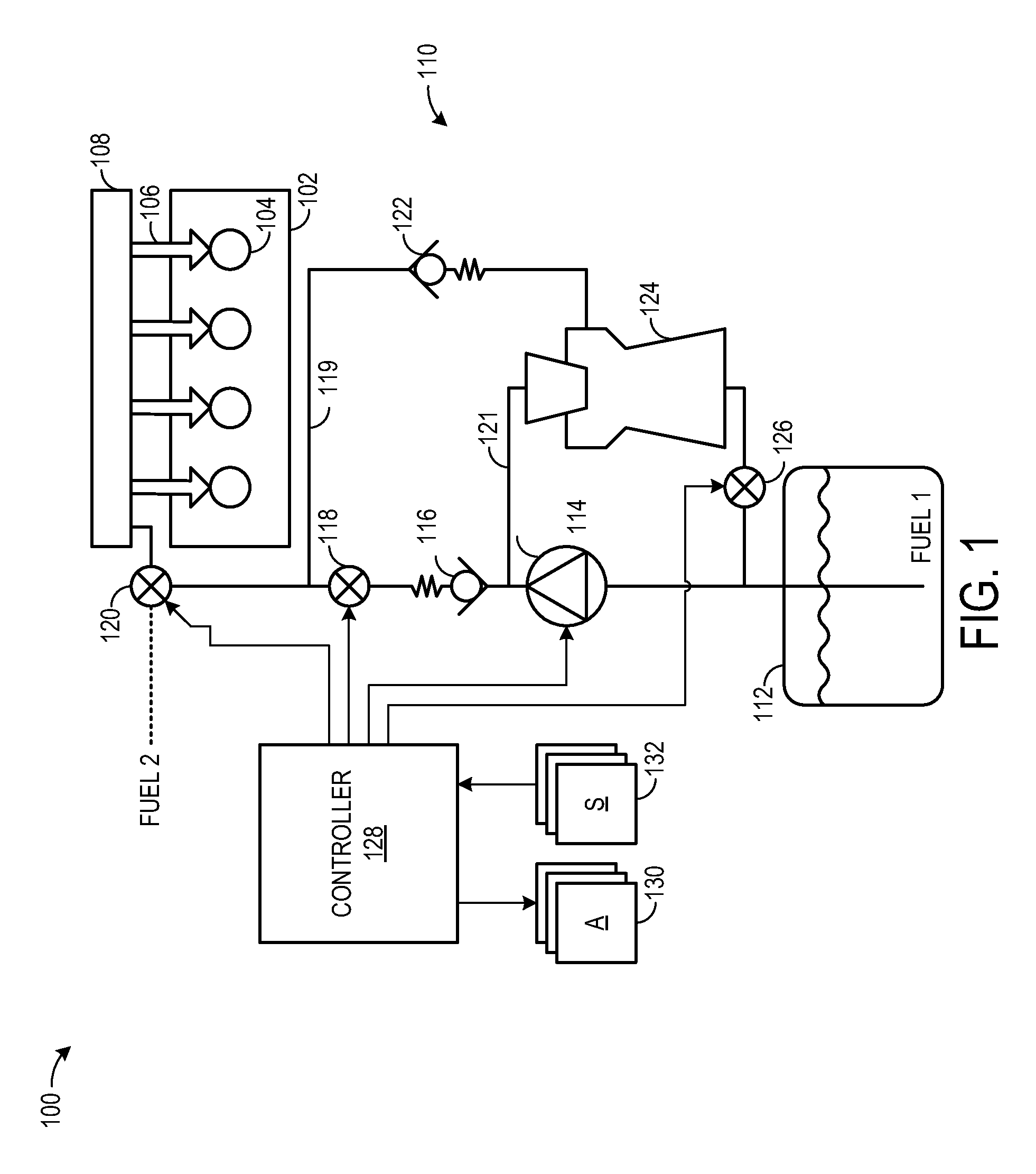 Approach for controlling fuel flow with alternative fuels