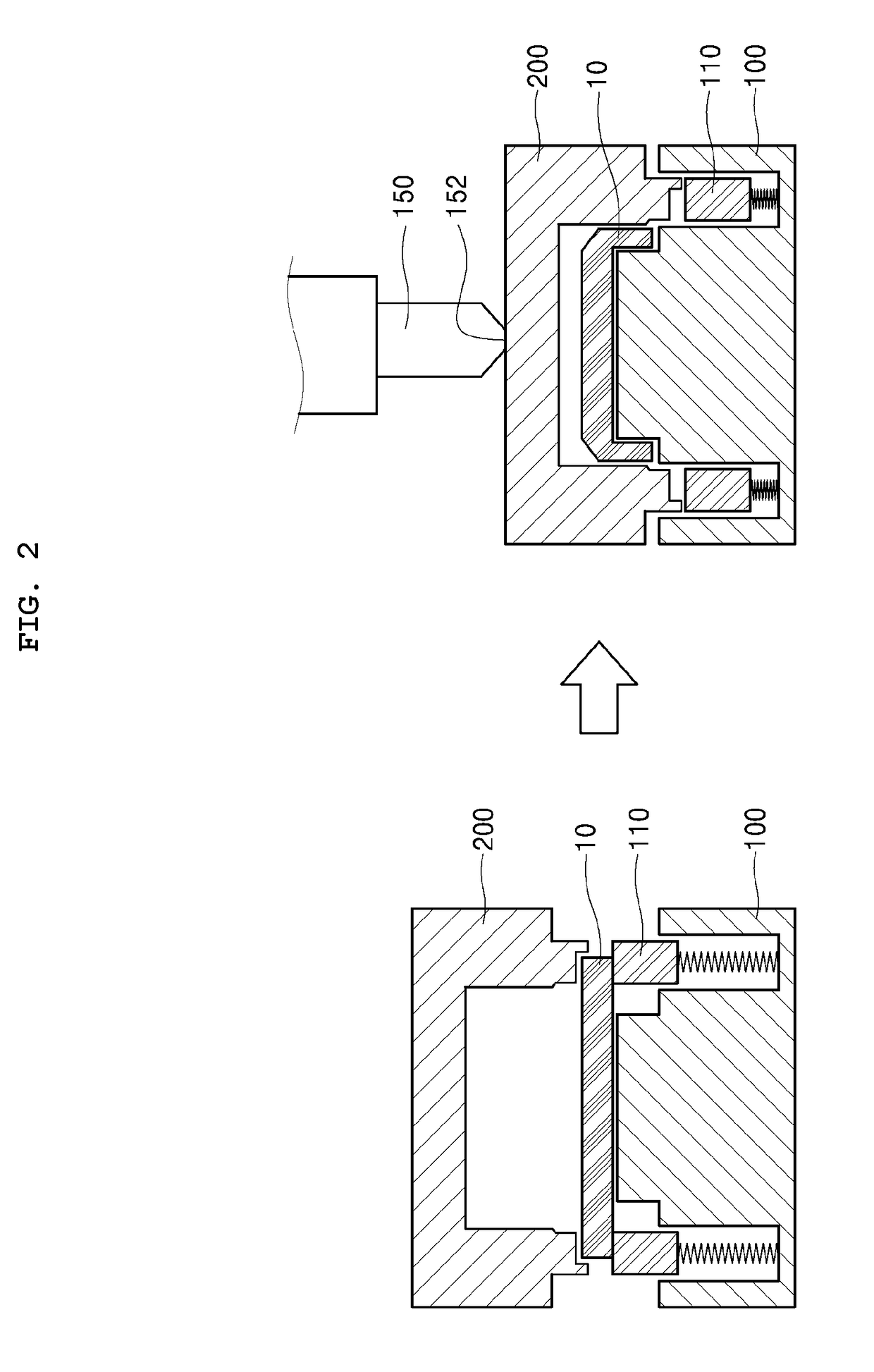 Insert injection molding method using fiber-reinforced composite material, and injection molded product using same