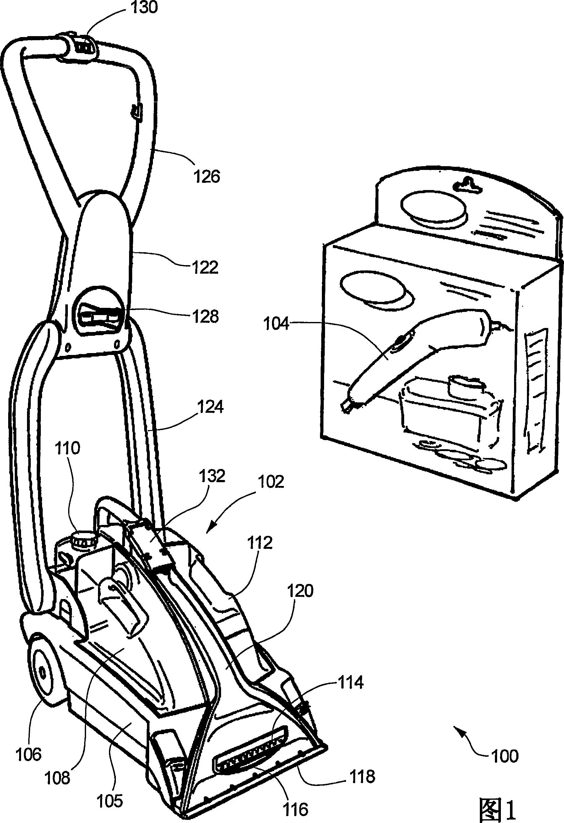 Apparatus and method for cleaning surfaces