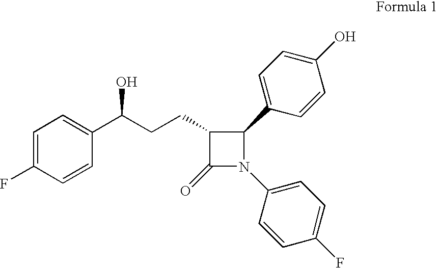 Ezetimibe compositions