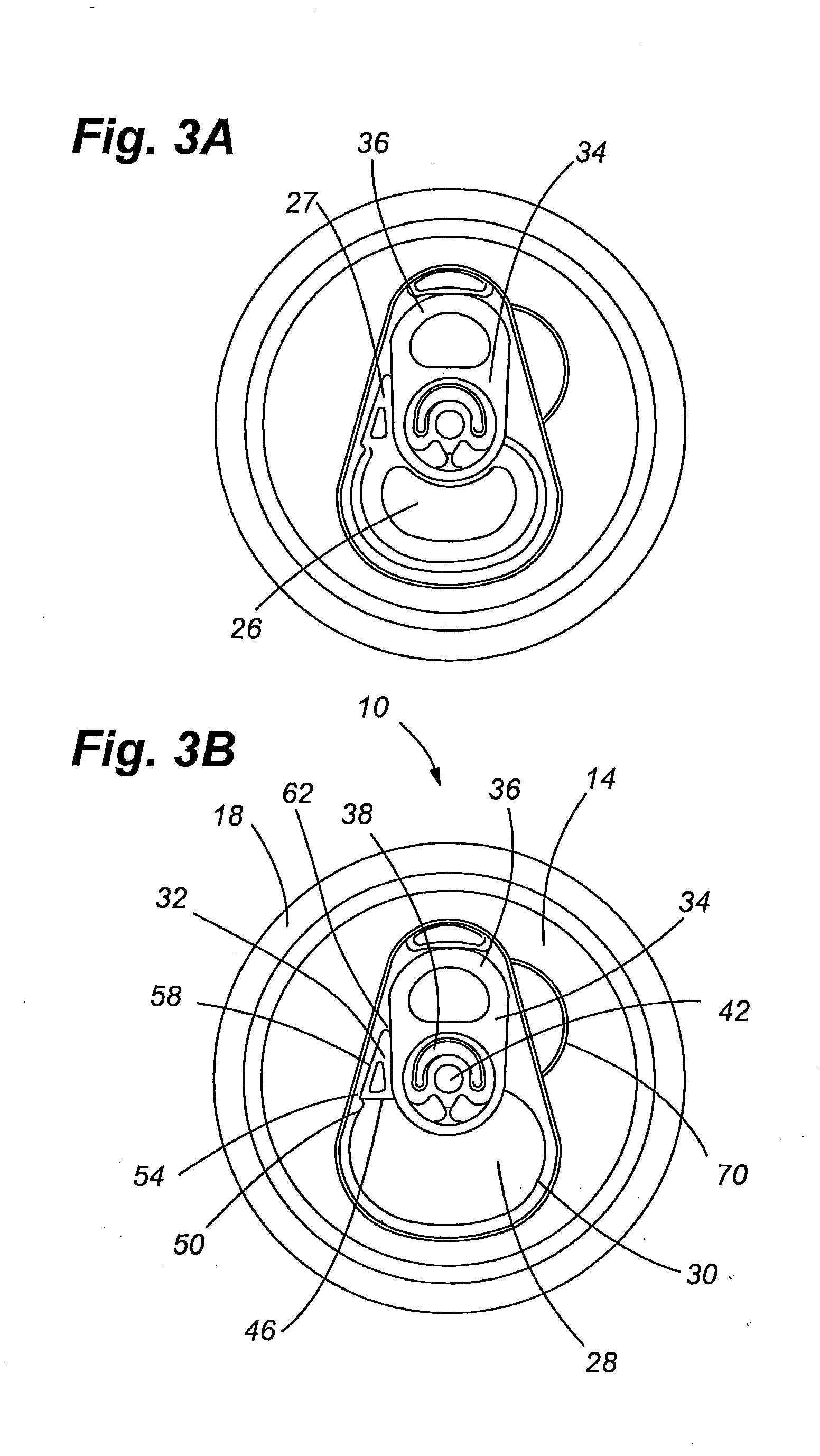 Container end closure with optional secondary vent opening