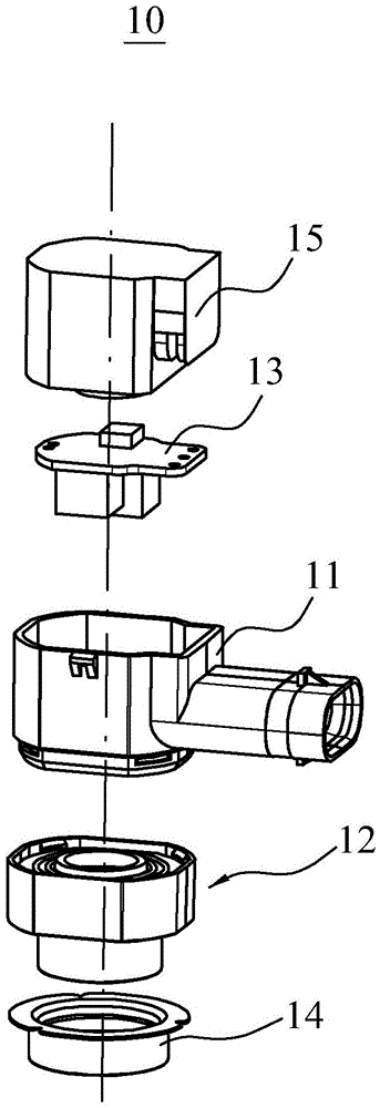 Reversing radar sensor and manufacturing method thereof