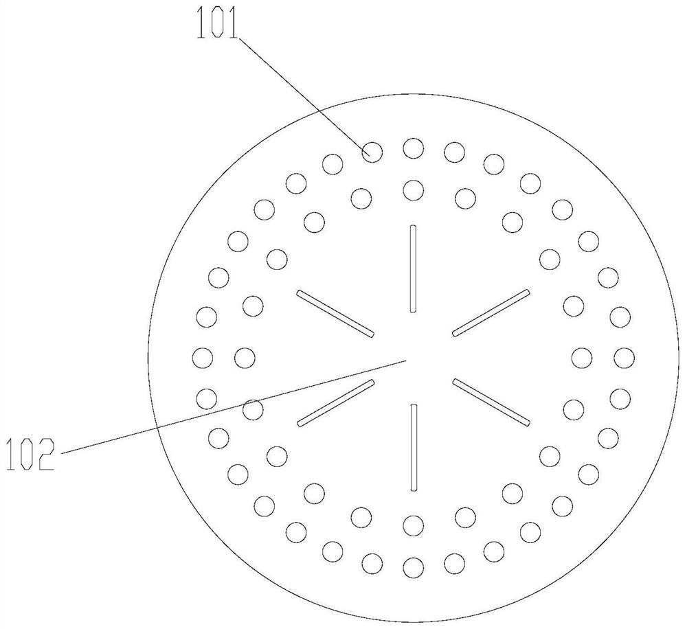 Spinneret plate, equipment and method for manufacturing high-gram-weight spun-bonded hot-rolled non-woven fabrics