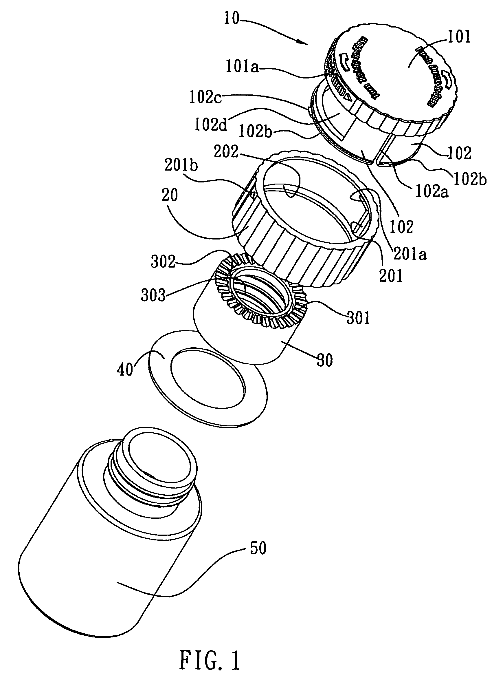 Container cap