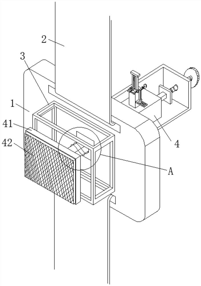 Femoral artery puncture point visual pressure-adjustable compression hemostasis device