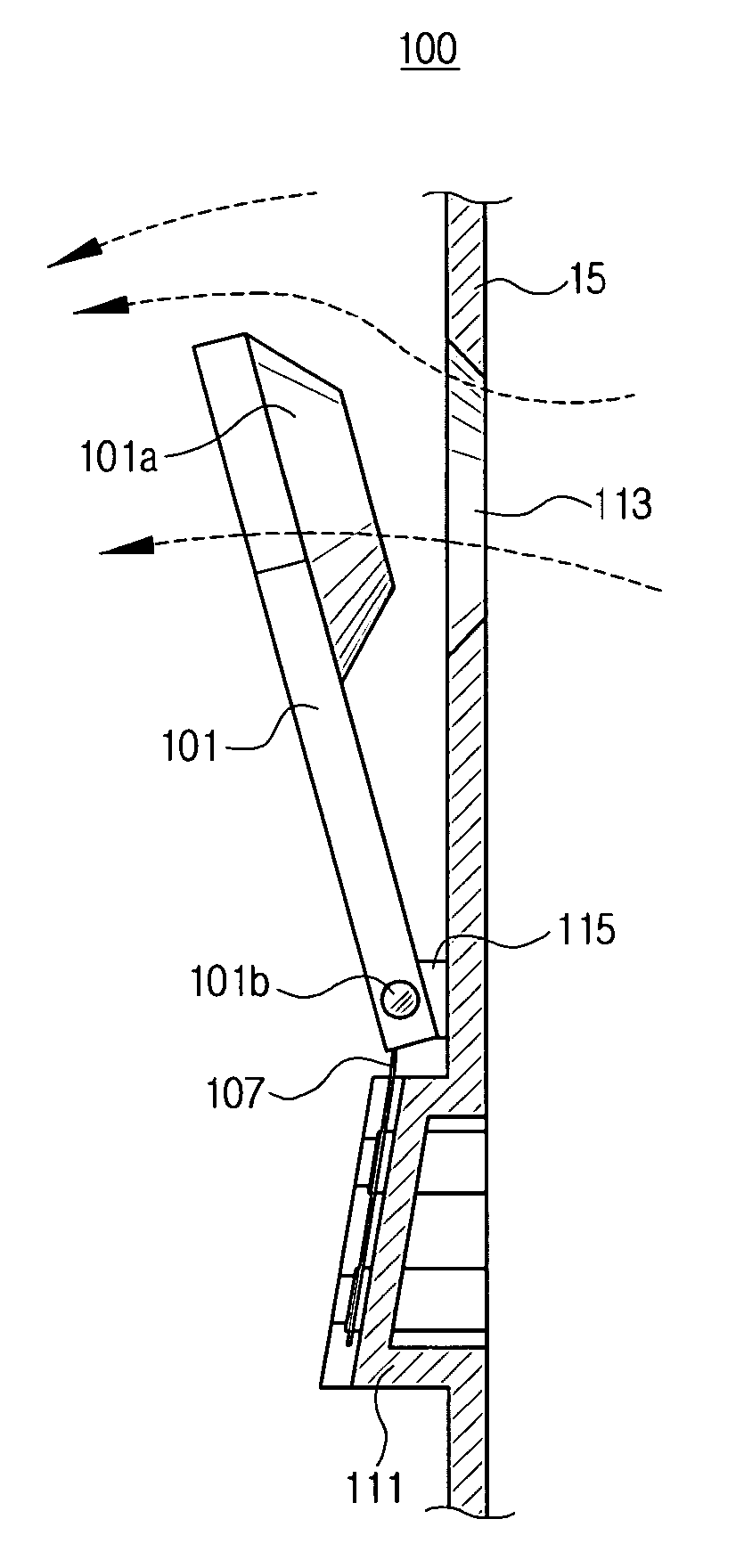 Apparatus for preventing motor overload of vacuum cleaner