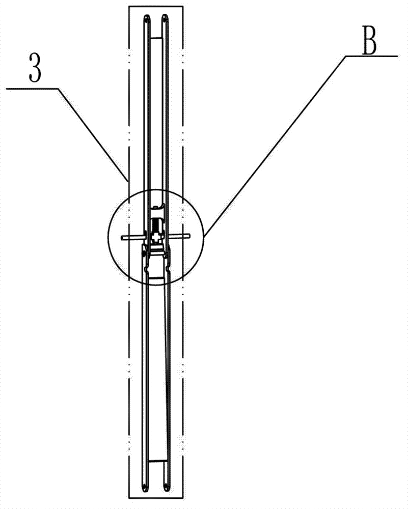 Unfoldable unit of triangular prism and unfoldable support arm consisting of unfoldable units