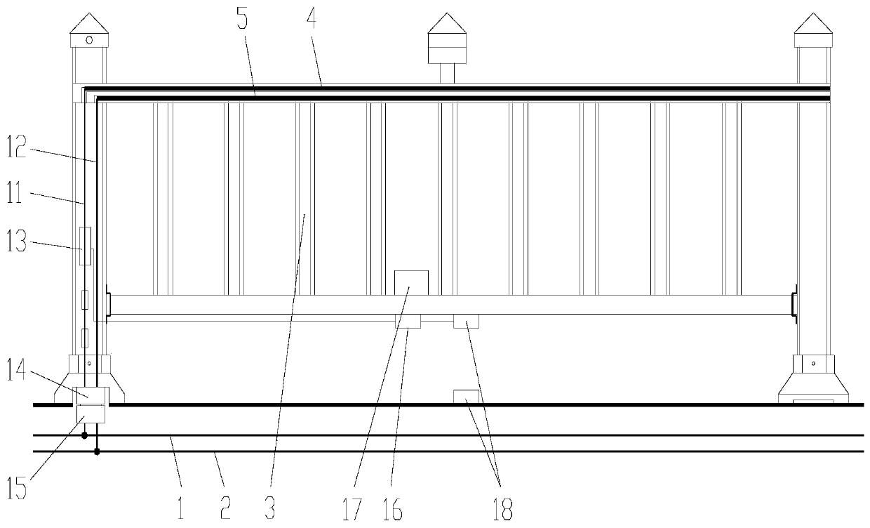 Roadway charging device, vehicle current collector device and vehicle mobile charging method