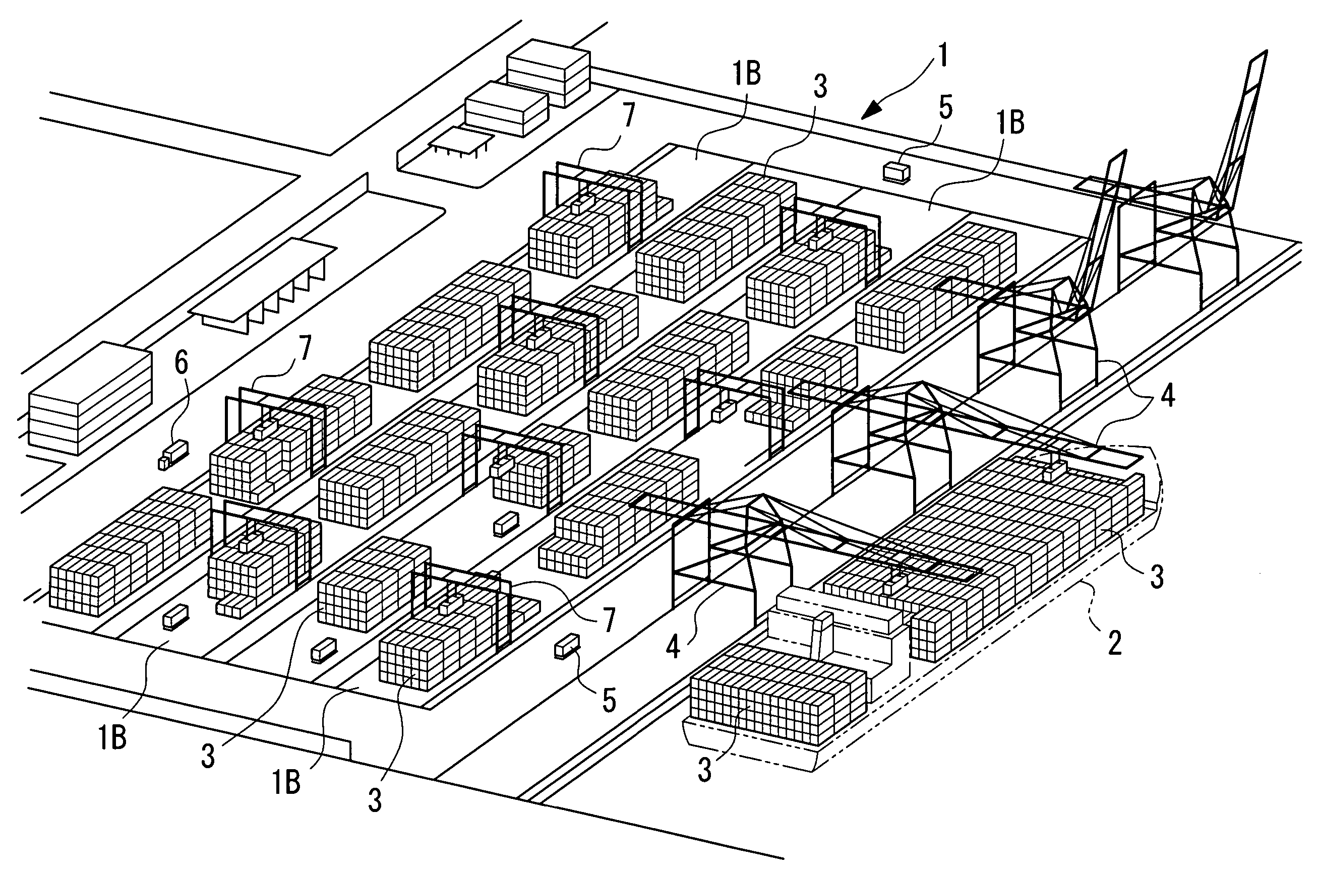 Container handling apparatus, container management system, and method of container handling