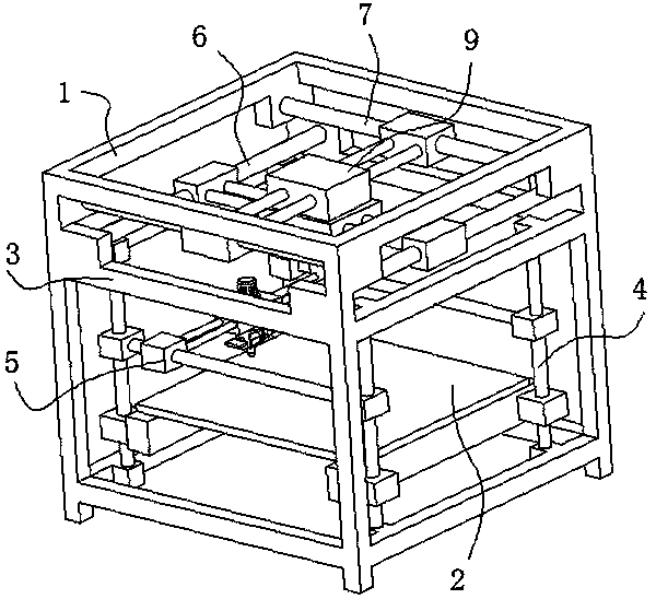 Double-printing type 3D printer