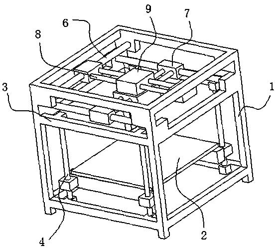 Double-printing type 3D printer