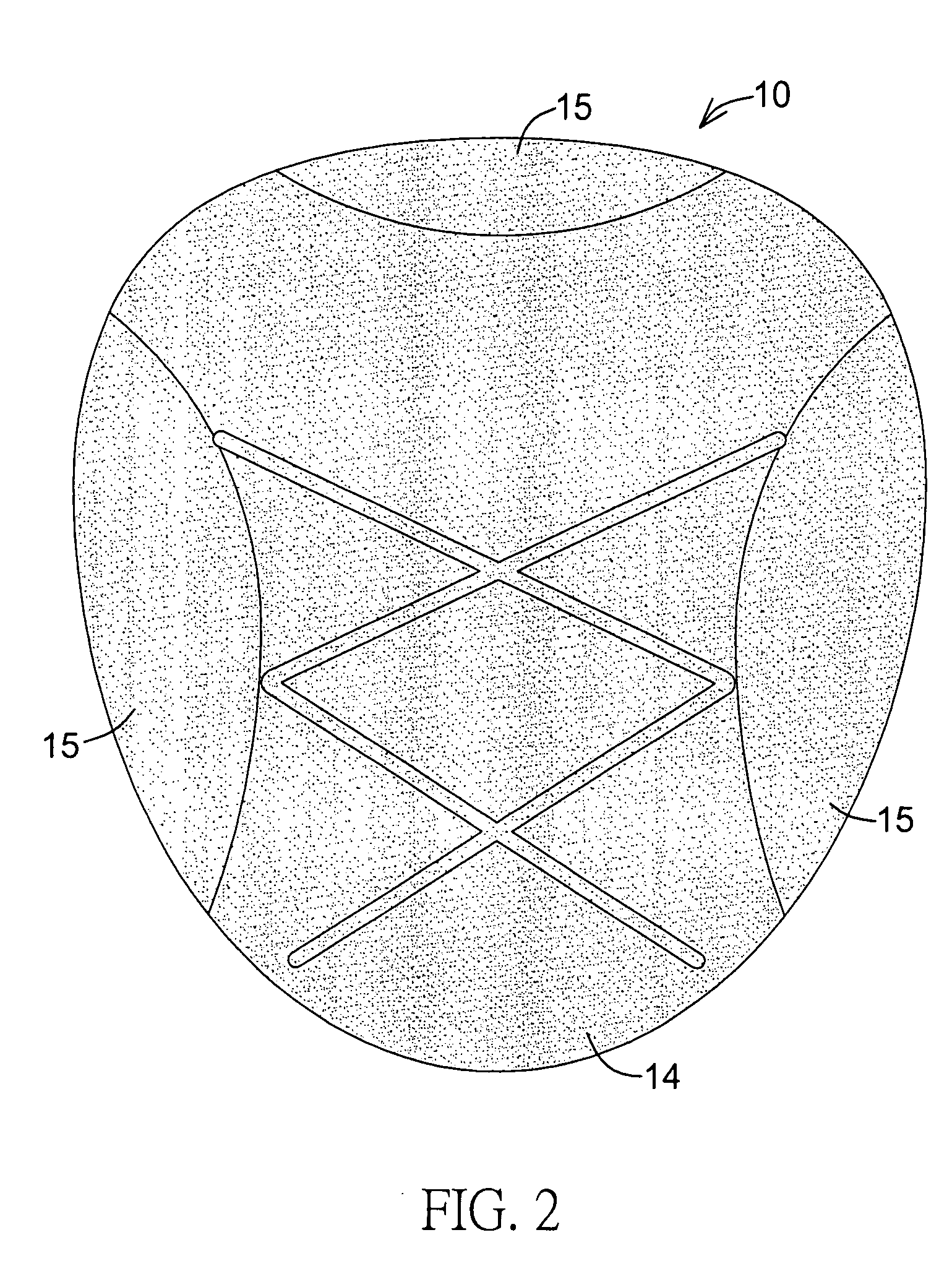 Protective sports-pad