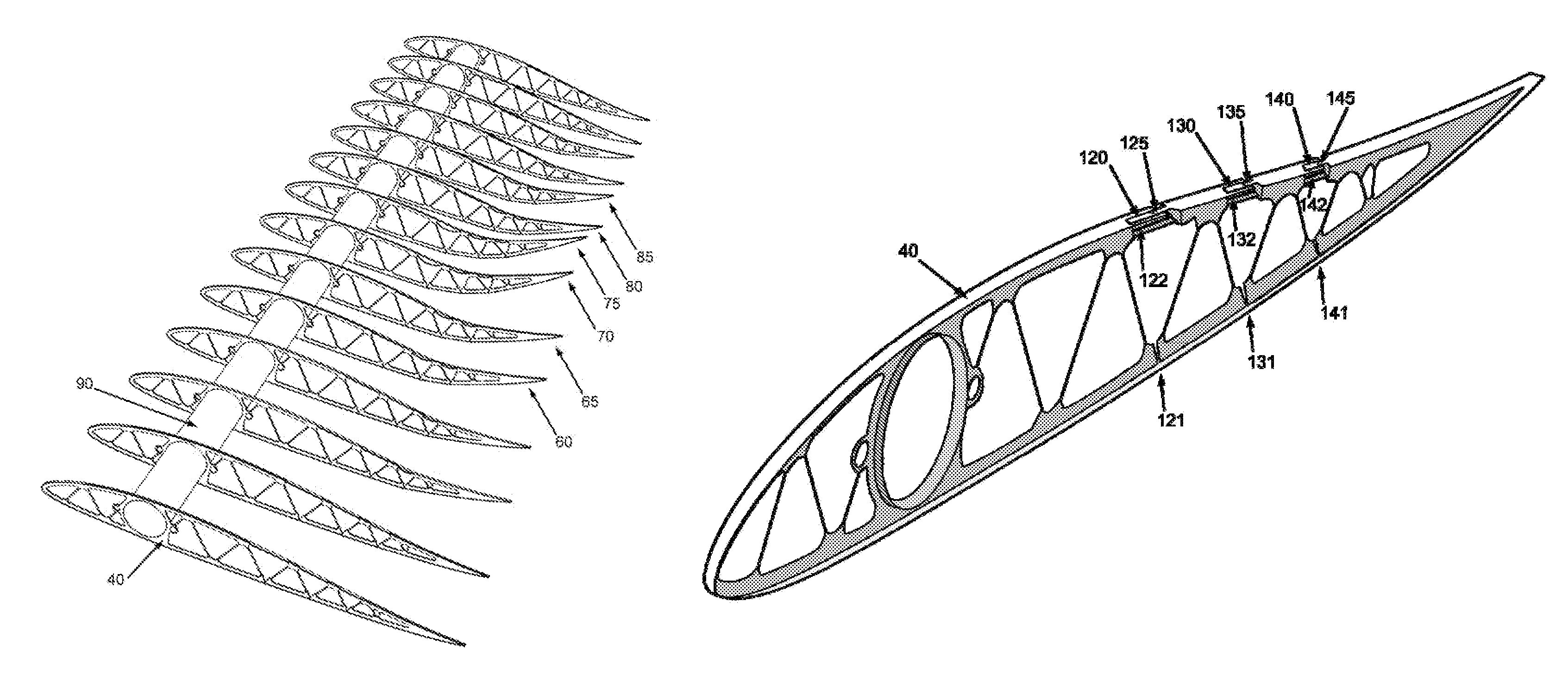 Passive adaptive structures