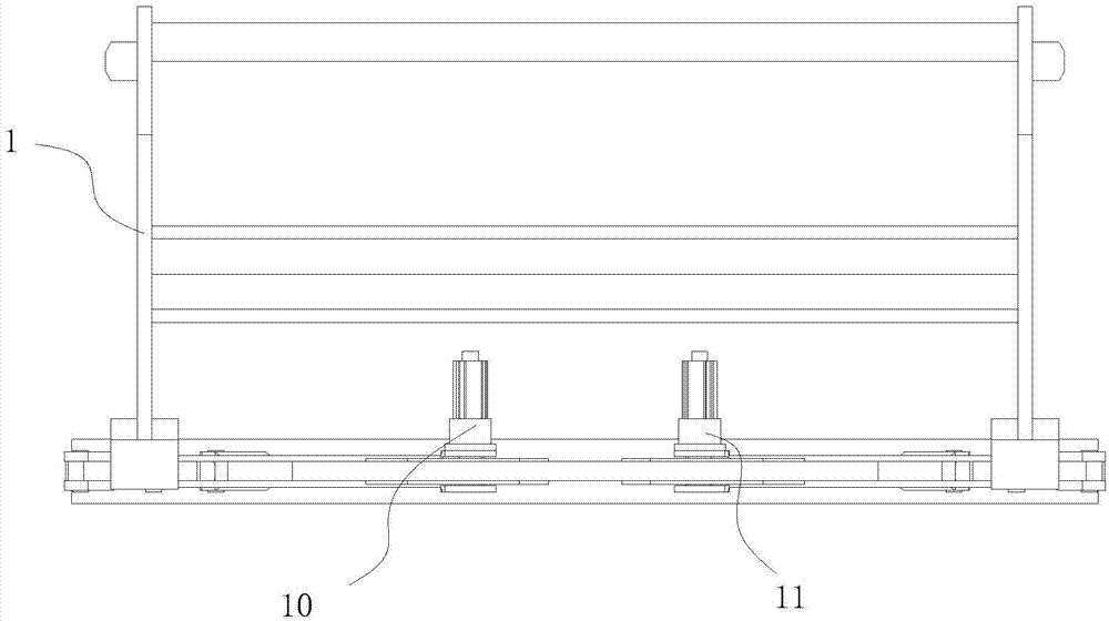 Deflection adaptive compensation type mechanical servo numerical control bending machine