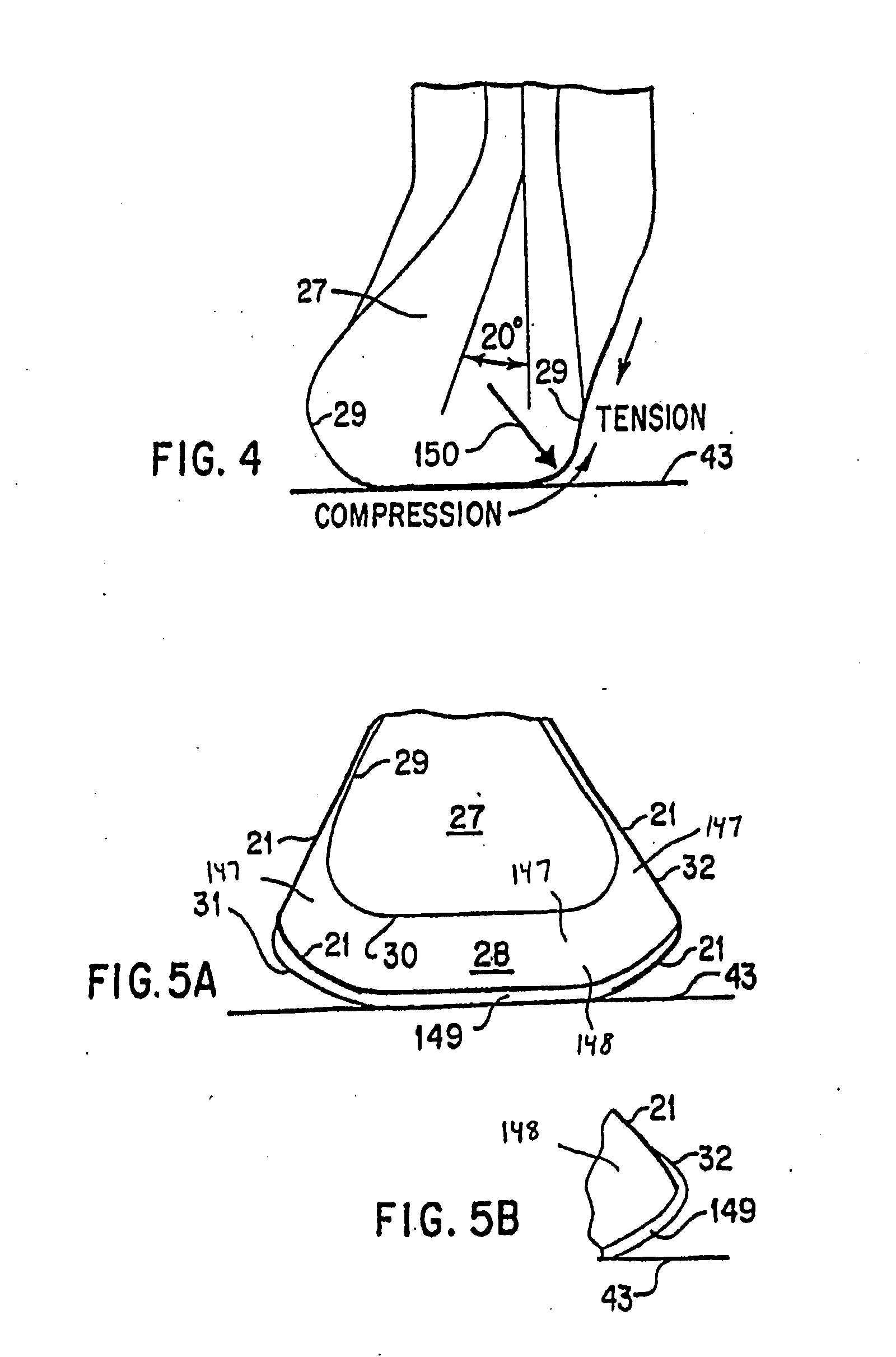 Devices with internal flexibility sipes, including siped chambers for footwear