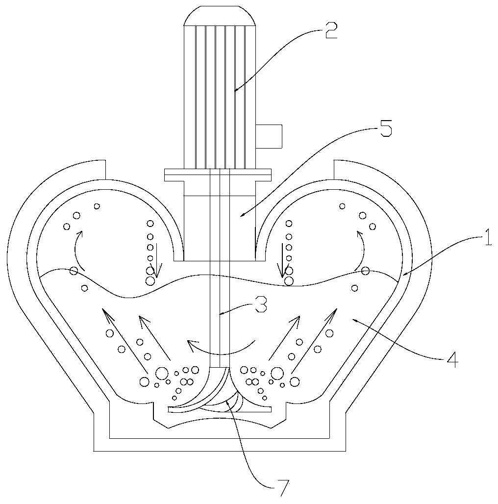 Parabolic grinding device