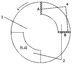 A device and method for detecting instantaneous torque of a rotating shaft