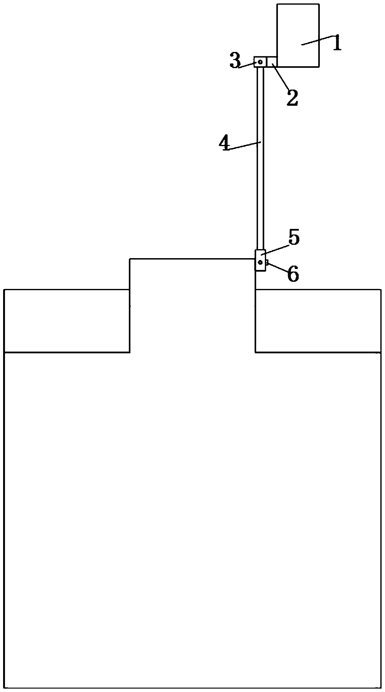 Supporting structure for rolling round pipe of after-treatment exhaust system