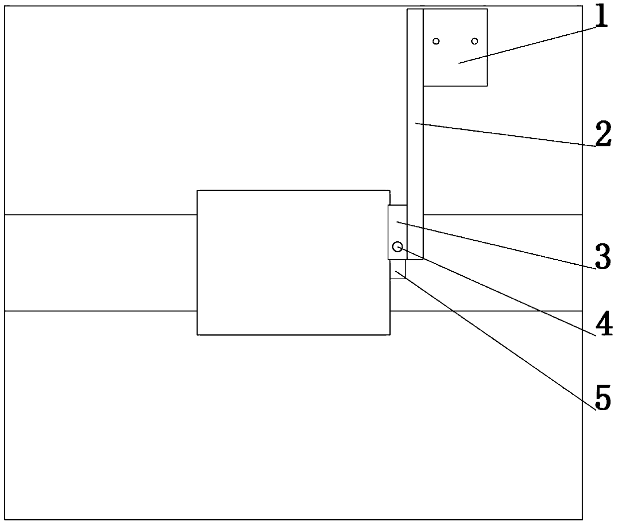 Supporting structure for rolling round pipe of after-treatment exhaust system