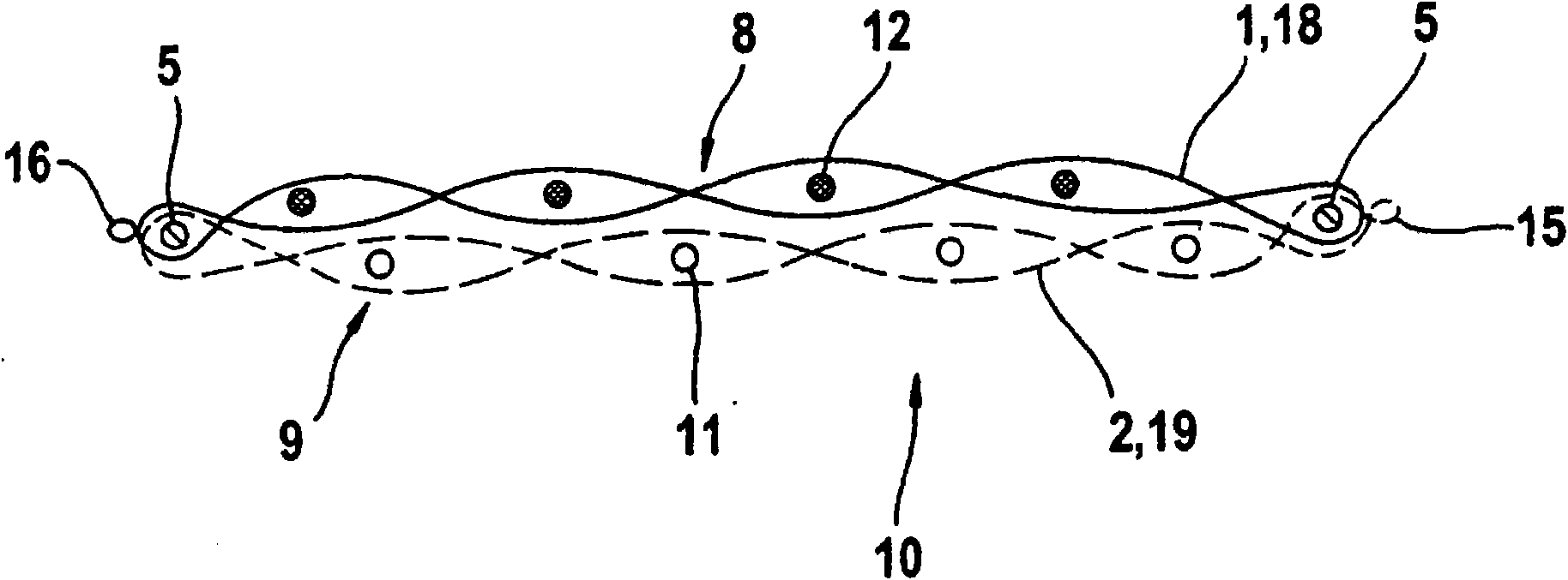 Method for producing a woven fabric and woven fabric produced thereby