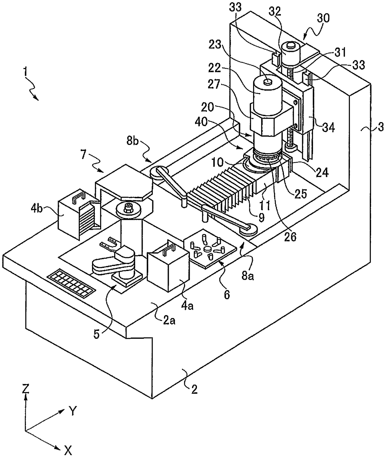 Grinding device