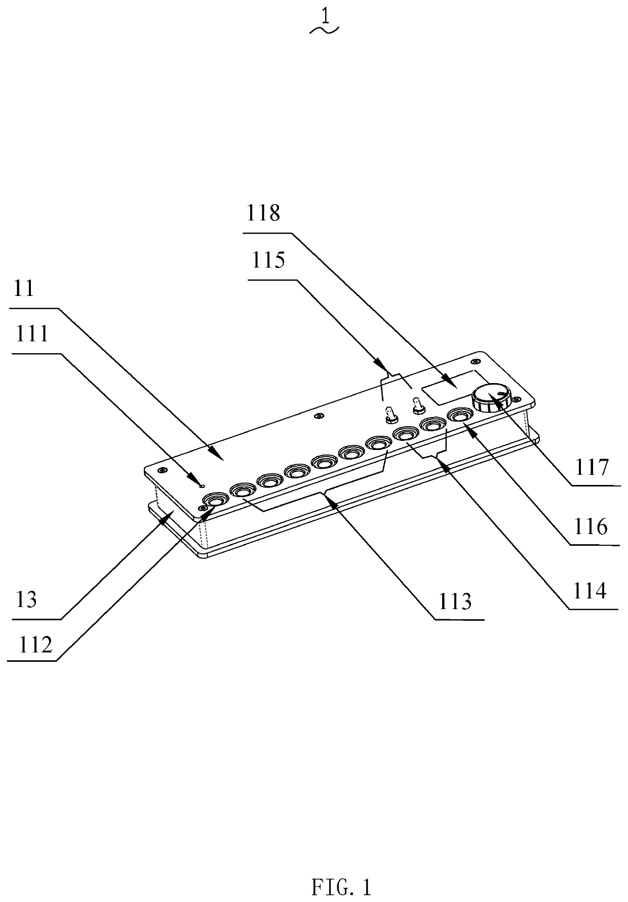 Effector power adapter and effector working system