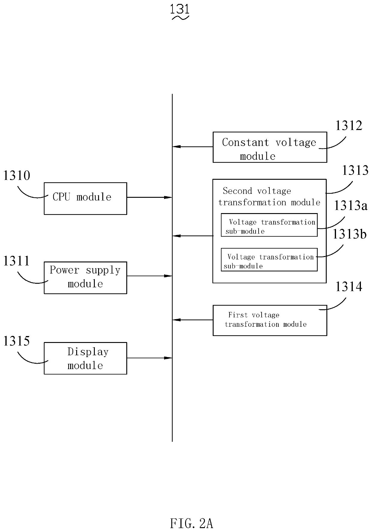 Effector power adapter and effector working system