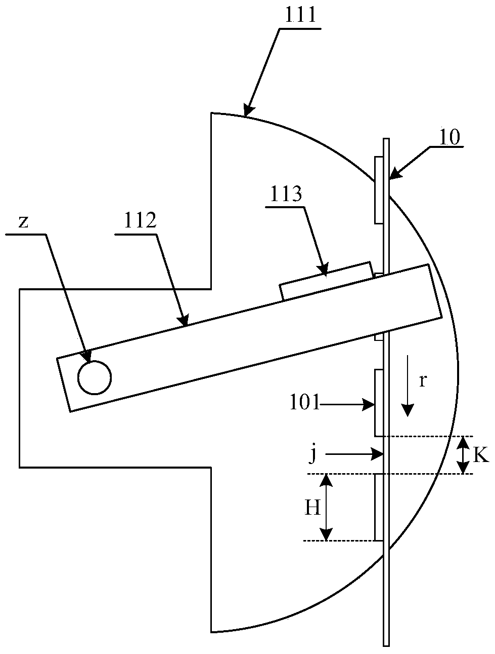 Labeling device