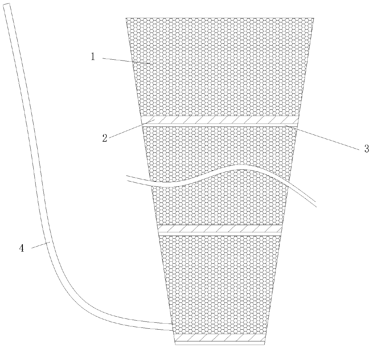 Planting device for wilderness no-irrigation ecological restoration