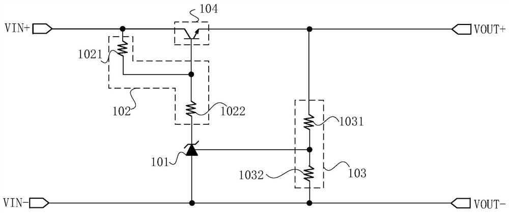 Voltage pre-stabilizing circuit and power supply