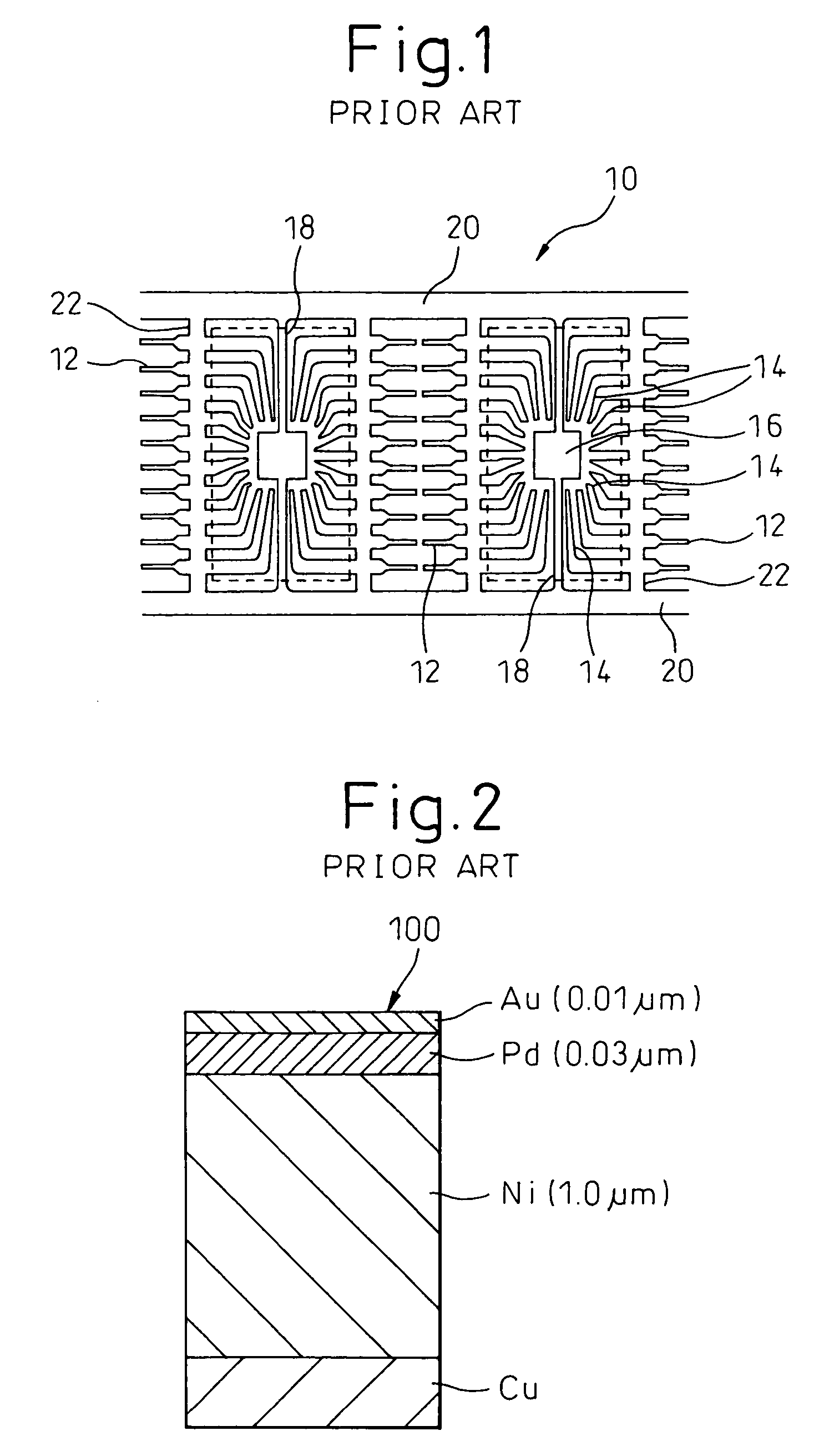 Lead frame for semiconductor device