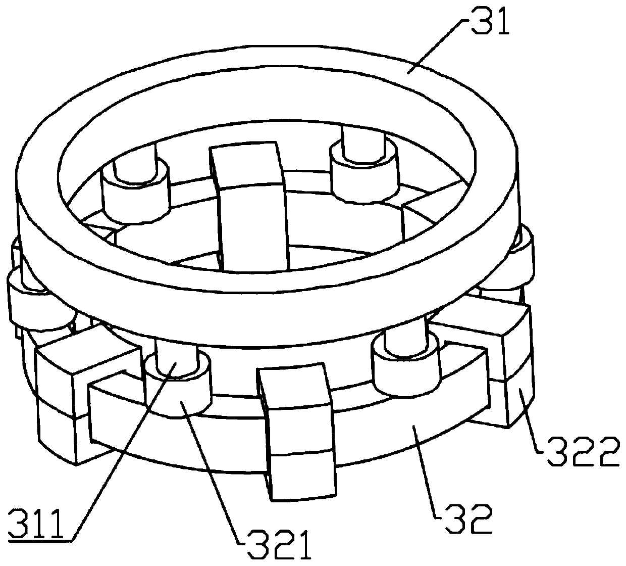 Vortex machine, electromagnetic mechanism thereof and control method of electromagnetic mechanism