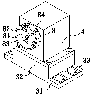 Intelligent detection test platform for braking of forklift drive axle