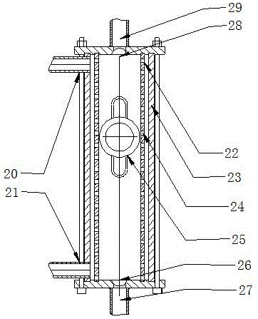 High-pressure gas-liquid separation control device and control method thereof