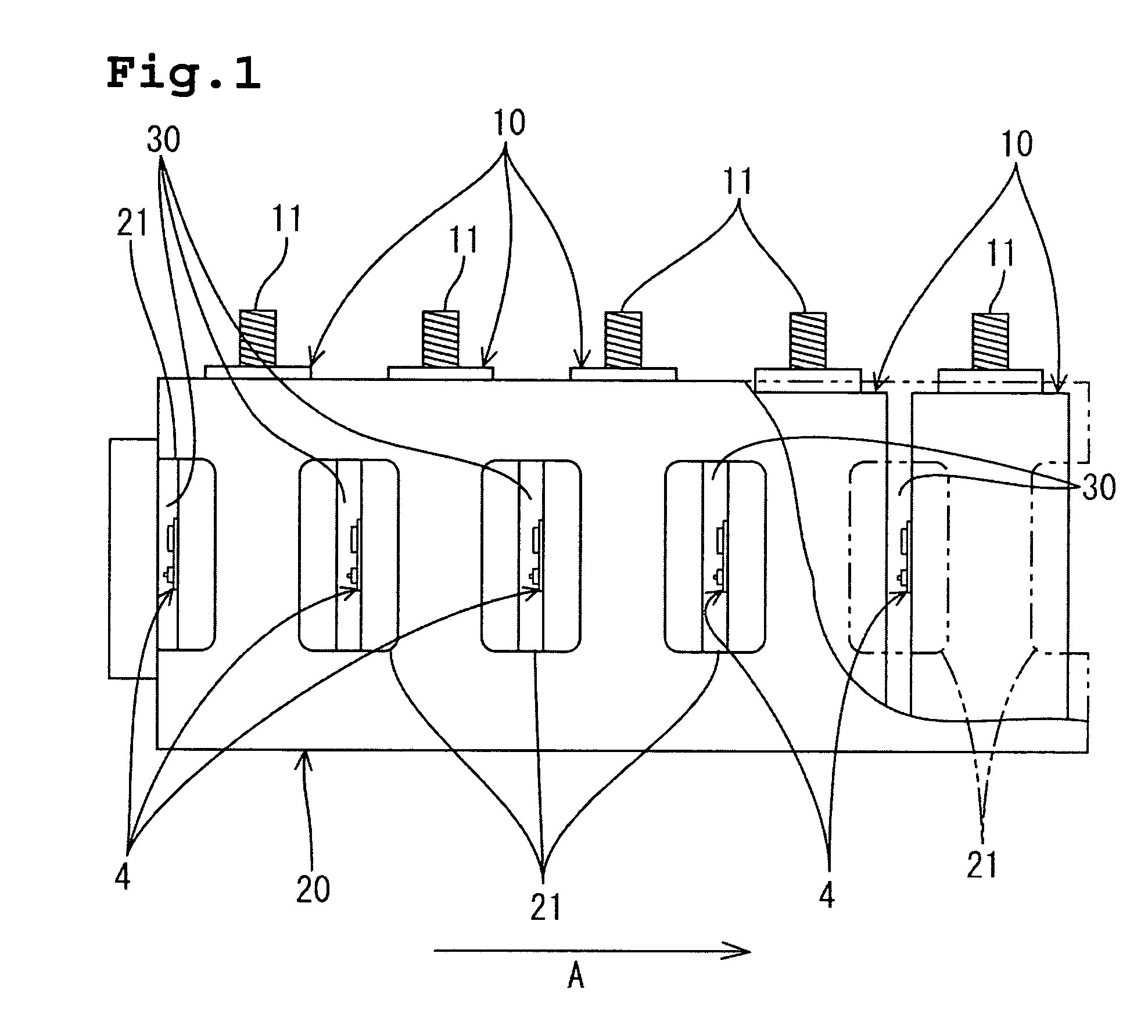 Storage battery device and power source apparatus comprising it