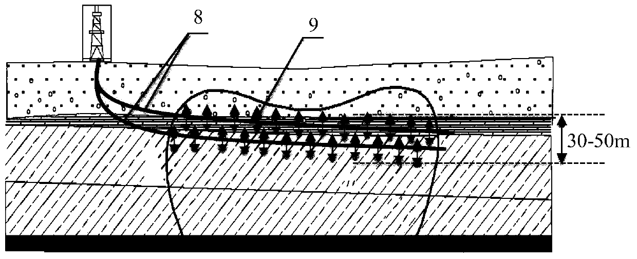 Roof water control method based on presplitting and grouting modification