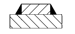 Welding method of CO2 flashing tower