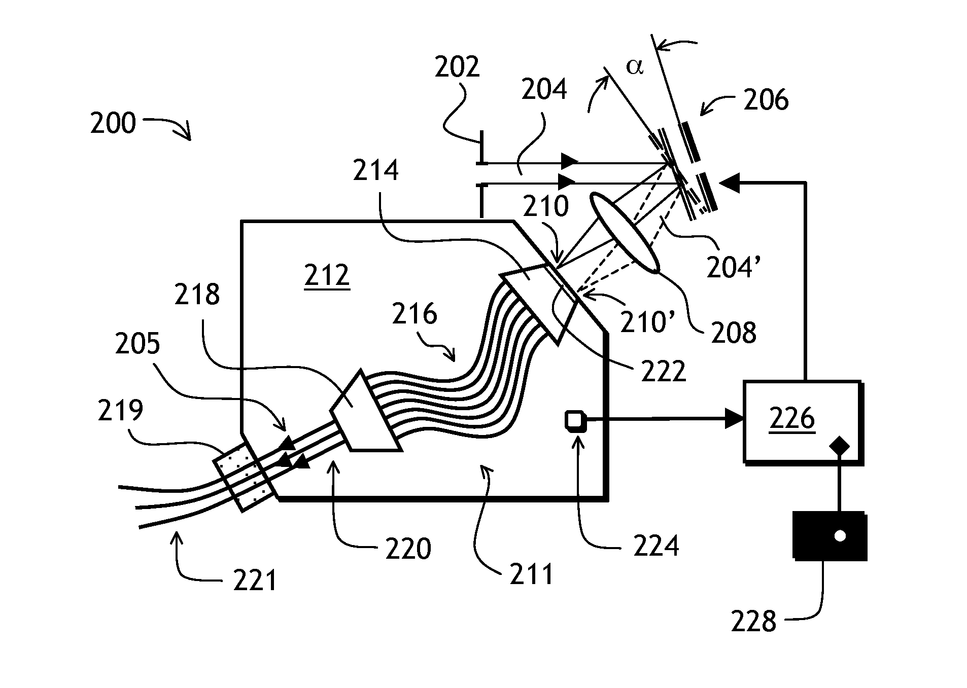 Reducing temperature drift of an arrayed waveguide grating