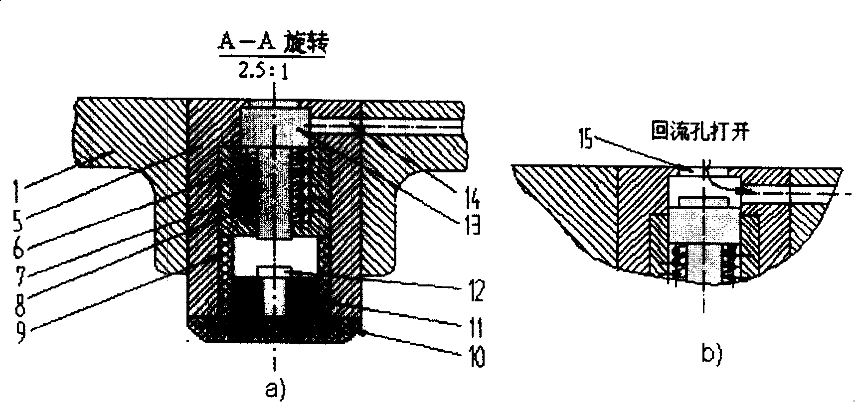 Stage regulating method of gas amount in single-screw compressor with plunger solenoid valve