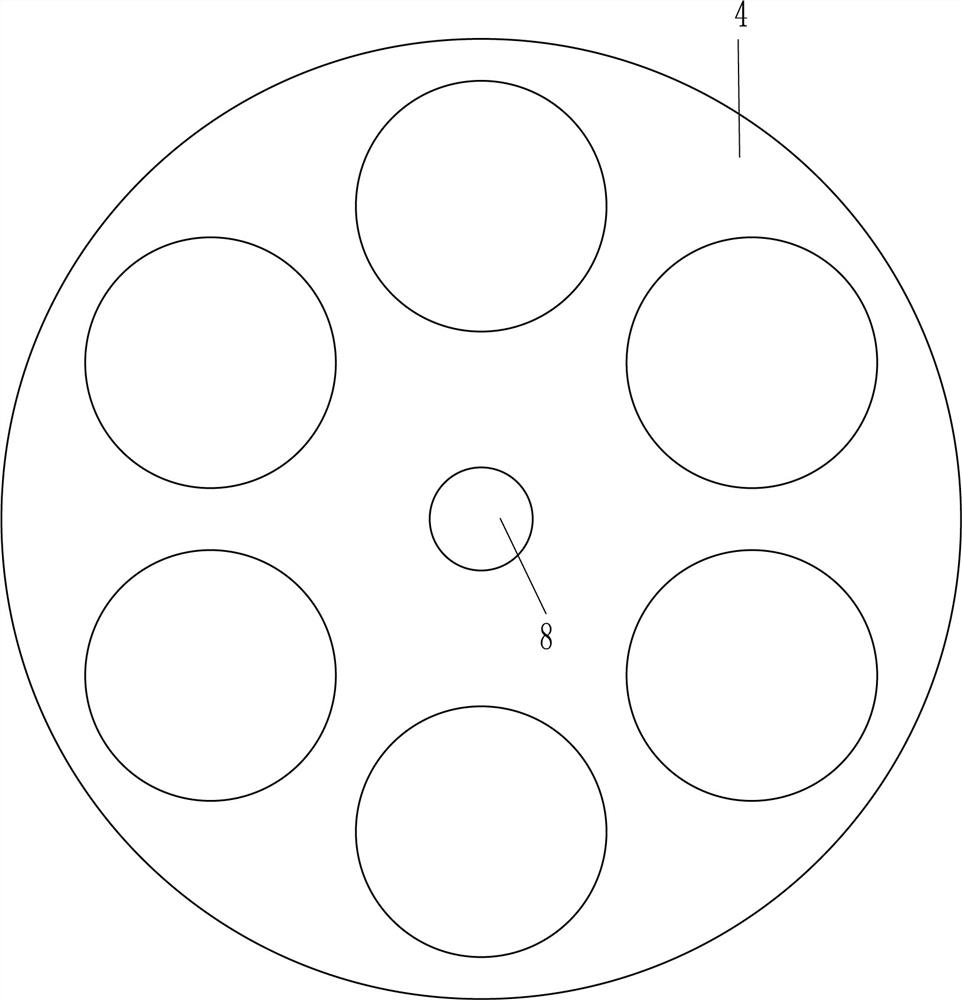 A partitioned collector for vomitus for medical patients