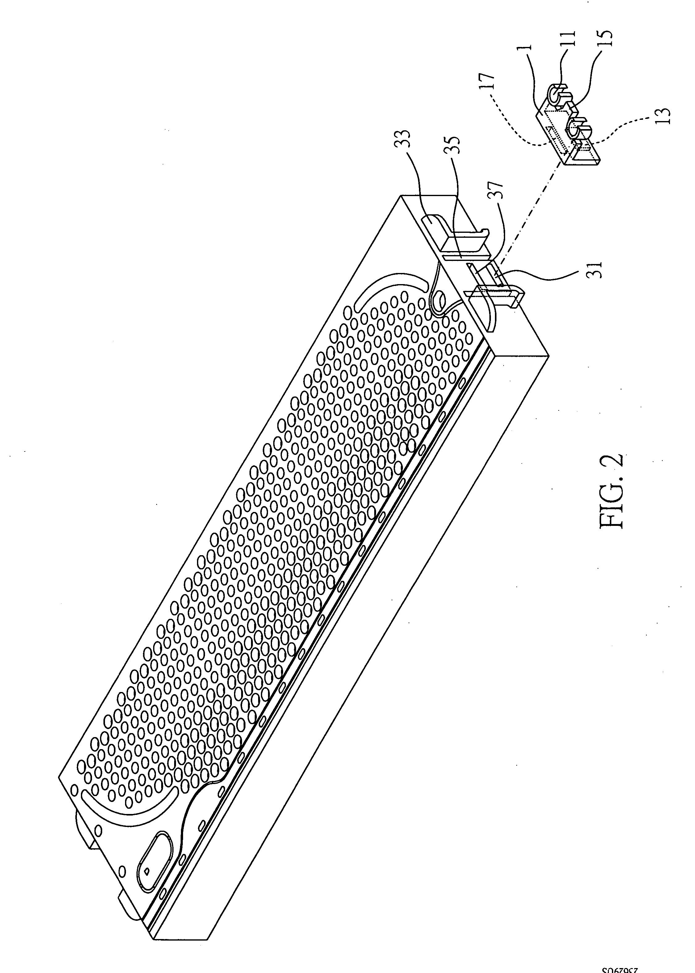 Panel fixing structure