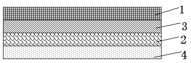 Biodegradable mulching film with multi-layer structure