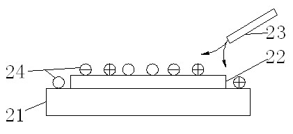 Method for removing surface dust of mask plate