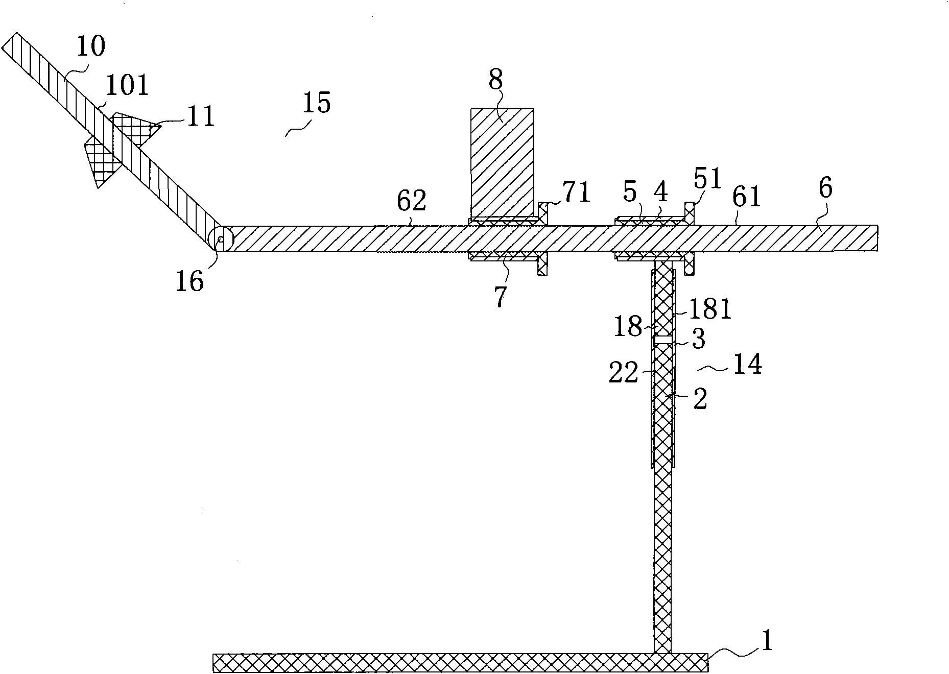 Self-help uterine manipulator of laparoscope